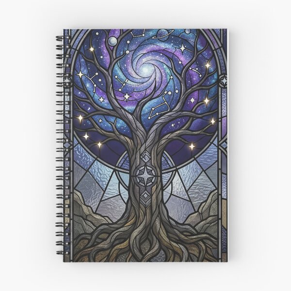 Item preview, Cosmic Tree of Life Stained Glass designed and sold by PerfectTerrible.