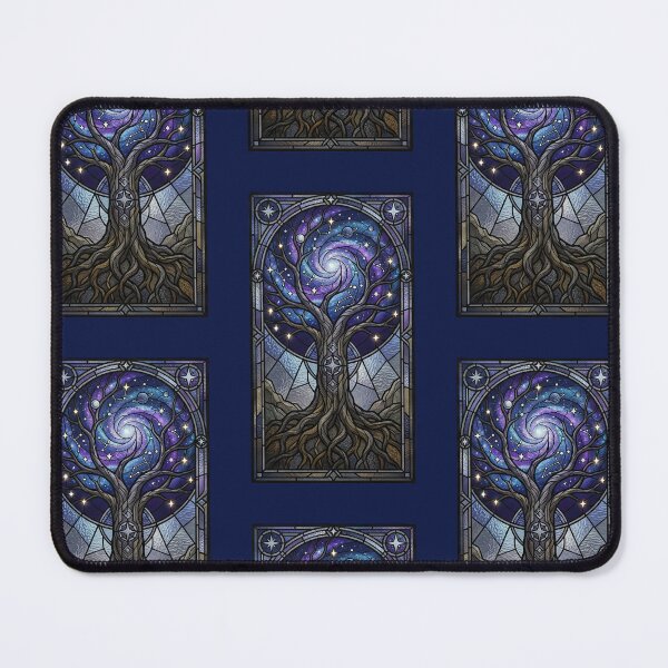 Item preview, Cosmic Tree of Life Stained Glass designed and sold by PerfectTerrible.