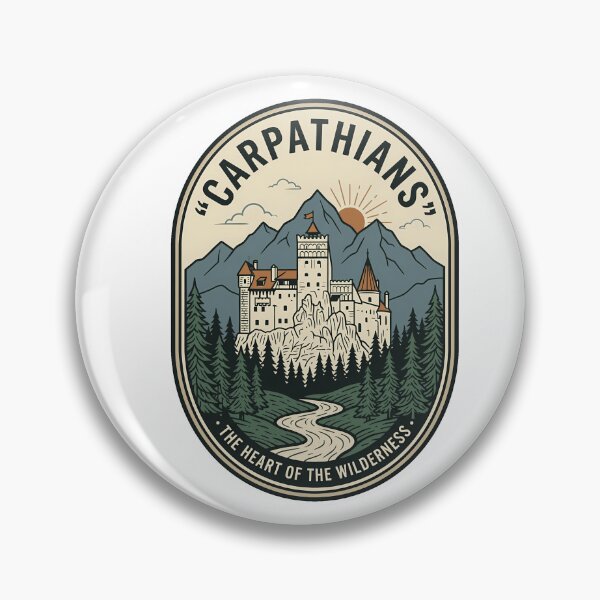 Item preview, Vintage Carpathians Bran Castle Mountain Wilderness Adventure designed and sold by k3rstman1.