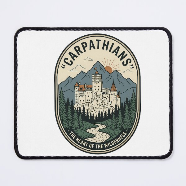 Item preview, Vintage Carpathians Bran Castle Mountain Wilderness Adventure designed and sold by k3rstman1.