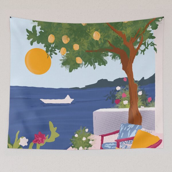 Item preview, Sitting by the Sea in Summer designed and sold by Kintsugi99.