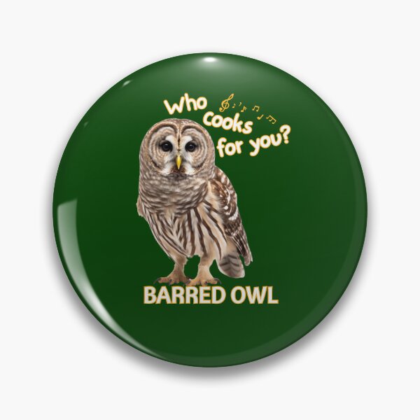 Item preview, Barred Owl - who cooks for you designed and sold by Shel13X.