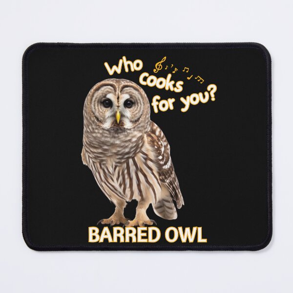 Item preview, Barred Owl - who cooks for you designed and sold by Shel13X.