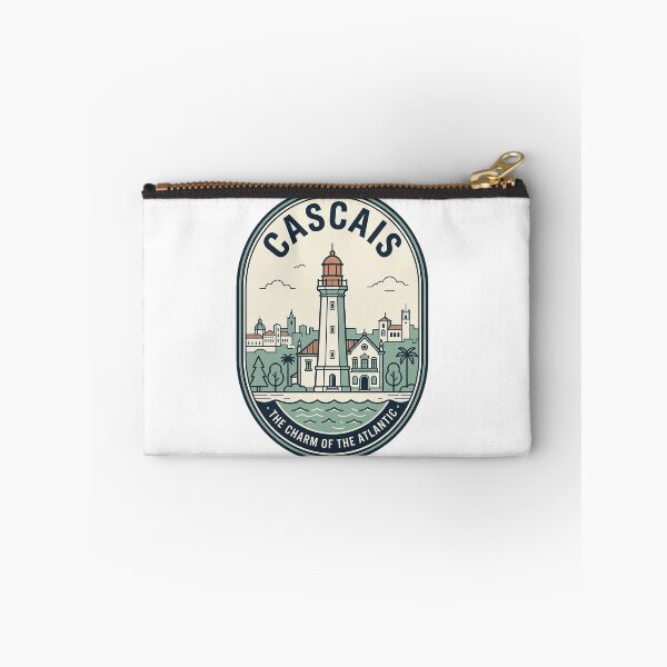Item preview, Cascais Portugal Coastal Lighthouse Vintage Travel Badge designed and sold by k3rstman1.