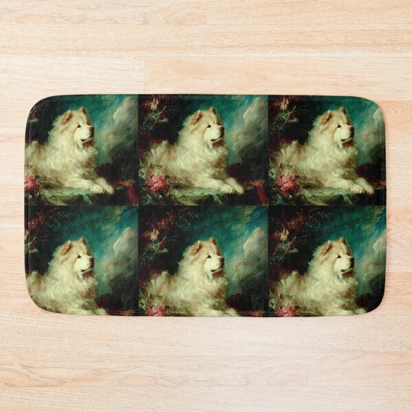 Item preview, Oil painting of a Chow chow puppy dog designed and sold by MendaciousMina.
