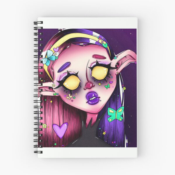 Item preview, Pastel Goth Elf Girl Glowing Eyes designed and sold by jeanYAZX.