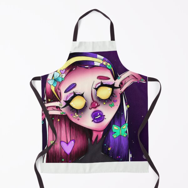Item preview, Pastel Goth Elf Girl Glowing Eyes designed and sold by jeanYAZX.