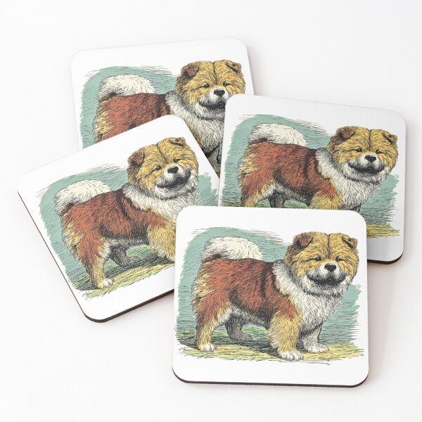 Item preview, Vintage Chow chow puppy dog designed and sold by MendaciousMina.