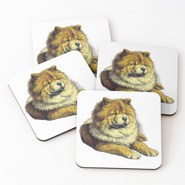 Item preview, Vintage Chow chow puppy dog designed and sold by MendaciousMina.