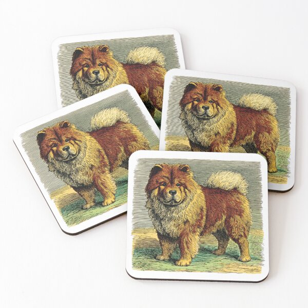 Item preview, Vintage Chow chow puppy dog designed and sold by MendaciousMina.
