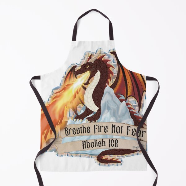 Item preview, Abolish ICE Dragon Fire Not Fear designed and sold by ALGDoodles.