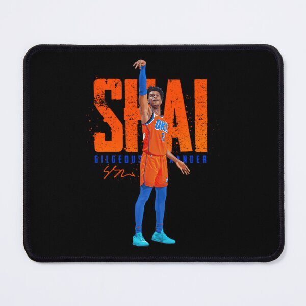 Item preview, Shai Gilgeous Alexander Orange Signature Poster Design Today designed and sold by SharoKayd.