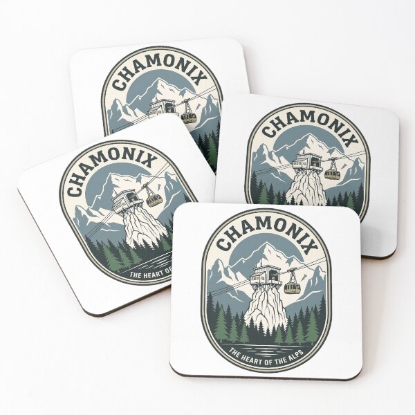 Item preview, Vintage Chamonix French Alps Mountain Cable Car designed and sold by k3rstman1.