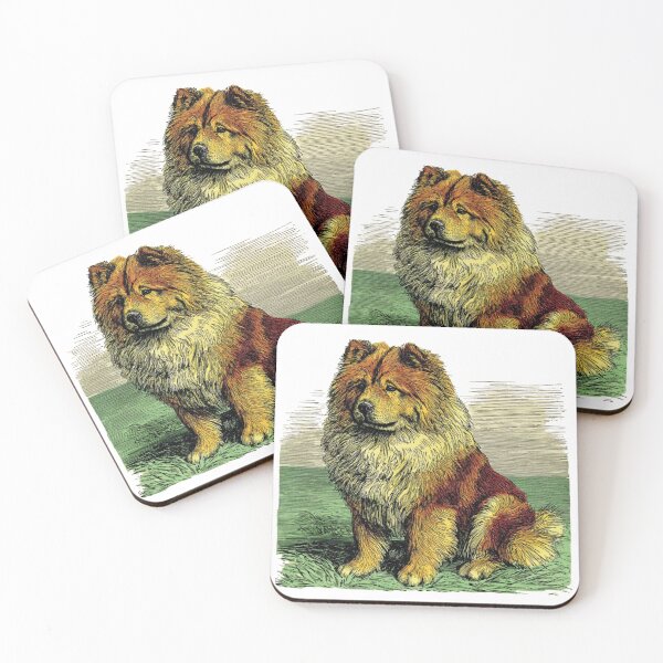 Item preview, Vintage Chow chow puppy dog designed and sold by MendaciousMina.