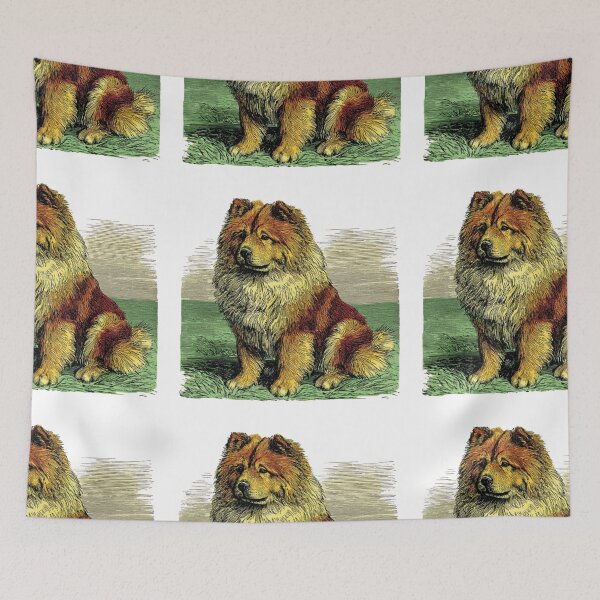 Item preview, Vintage Chow chow puppy dog designed and sold by MendaciousMina.