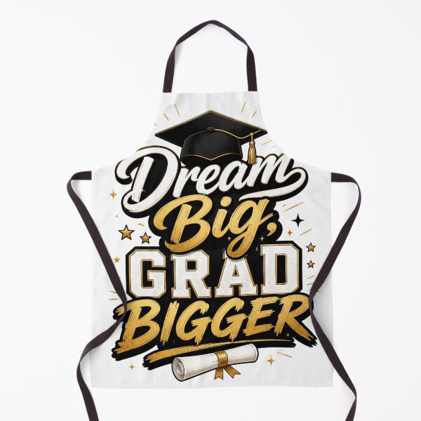 Item preview, Dream Big Grad Bigger Inspirational Graduation Senior designed and sold by VibrantVisionM.