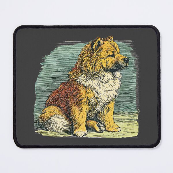 Item preview, Vintage Chow chow puppy dog designed and sold by MendaciousMina.