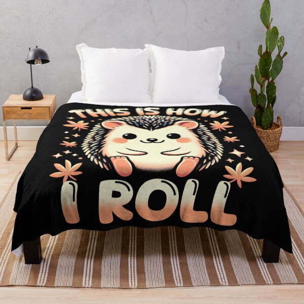 Item preview, Cute Hedgehog - This Is How I Roll Hedgehog Lover designed and sold by Fereskabilon.