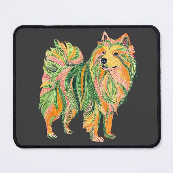 Item preview, Colorful Chow chow puppy dog designed and sold by MendaciousMina.