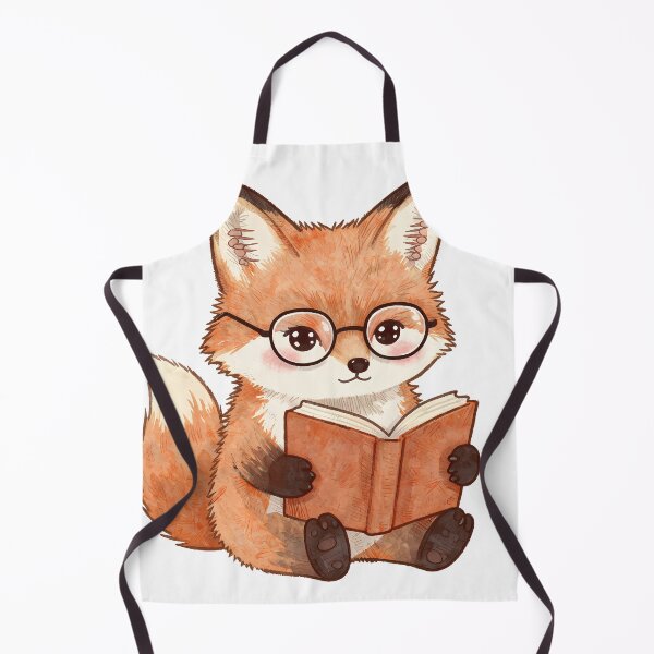 Item preview, Cute Cozy Fox Reading Book | Bookworm Autumn Aesthetic Design designed and sold by Lyrical Soul.