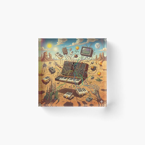 Item preview, Weirdo Desert Synth designed and sold by Creative Shed Designs.