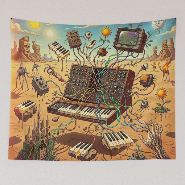 Item preview, Weirdo Desert Synth designed and sold by Creative Shed Designs.