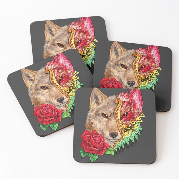 Item preview, Mandala wolf designed and sold by MidnightDr3am.