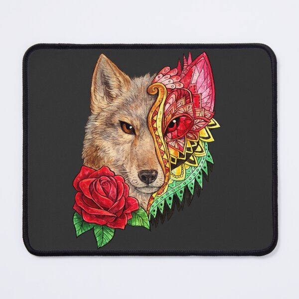 Item preview, Mandala wolf designed and sold by MidnightDr3am.
