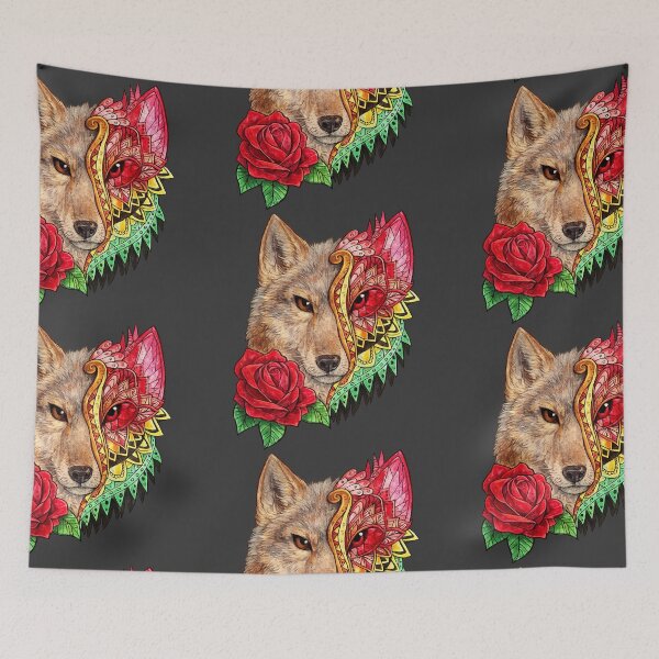 Item preview, Mandala wolf designed and sold by MidnightDr3am.