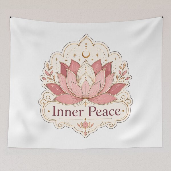 Item preview, Lotus Mandala Meditation Spiritual Design designed and sold by ArtsyExplorer.