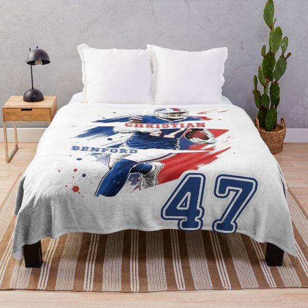 Item preview, Christian Benford 47 Dynamic Buffalo Football Art designed and sold by Thogan0416.