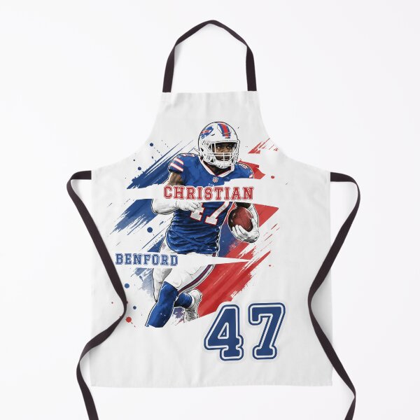 Item preview, Christian Benford 47 Dynamic Buffalo Football Art designed and sold by Thogan0416.
