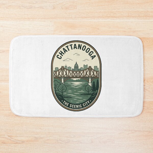 Item preview, Vintage Chattanooga Tennessee Scenic City Bridge Badge designed and sold by k3rstman1.