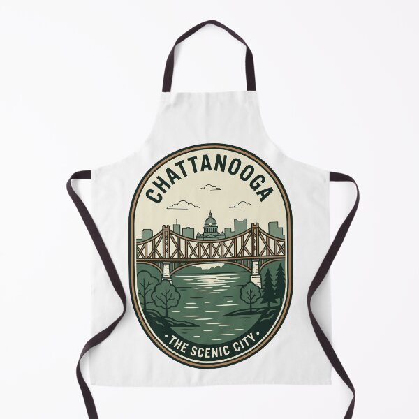 Item preview, Vintage Chattanooga Tennessee Scenic City Bridge Badge designed and sold by k3rstman1.
