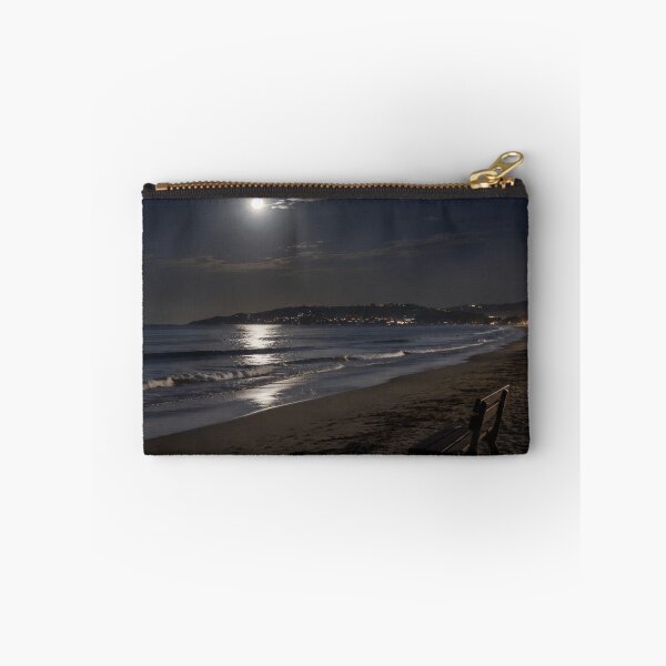 Item preview, Moonlit Beach Bench Peaceful Coastal Escape designed and sold by AMICO77.