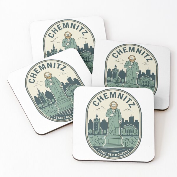 Item preview, Vintage Chemnitz Karl Marx Monument Travel Badge designed and sold by k3rstman1.