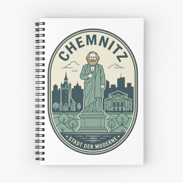 Item preview, Vintage Chemnitz Karl Marx Monument Travel Badge designed and sold by k3rstman1.
