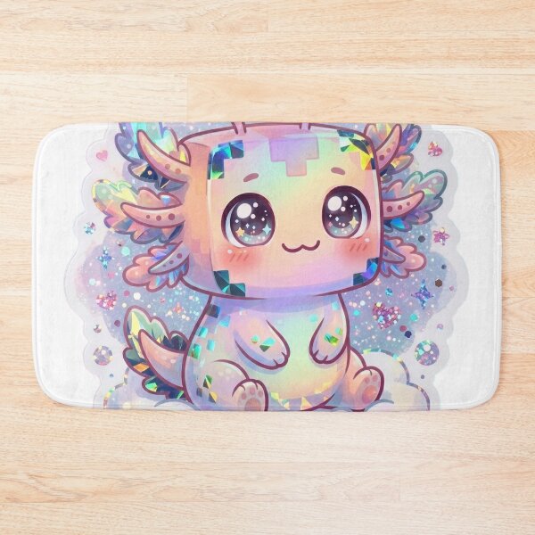 Item preview, Cute axolotl | Pixel art fan designed and sold by Pandora´s Box.