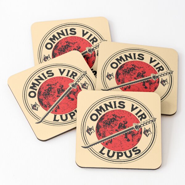 Item preview, Omnis Vir Lupus Red Rising Sevro designed and sold by design-strade.