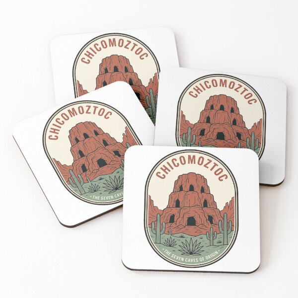 Item preview, Chicomoztoc The Seven Caves of Origin Badge designed and sold by k3rstman1.