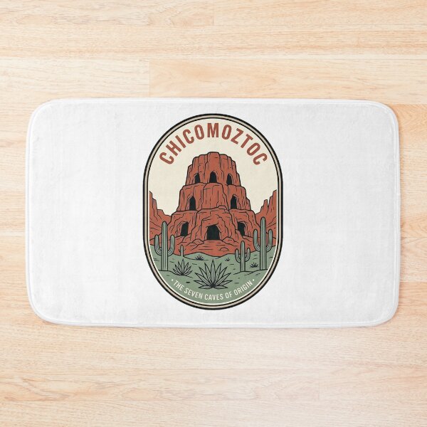 Item preview, Chicomoztoc The Seven Caves of Origin Badge designed and sold by k3rstman1.