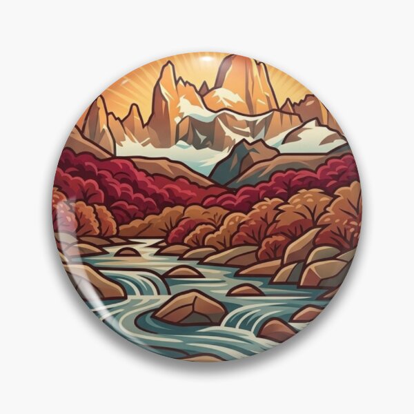 Item preview, Logotipo vintage de Patagonia Monte Fitz Roy Argentina Mountain Adventure designed and sold by BLUESKY11a.