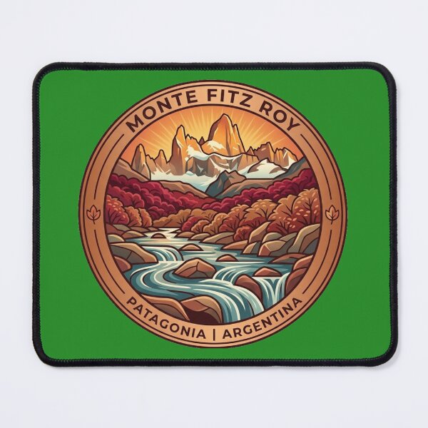Item preview, Vintage Patagonia Monte Fitz Roy Argentina Mountain Adventure Logo designed and sold by BLUESKY11a.
