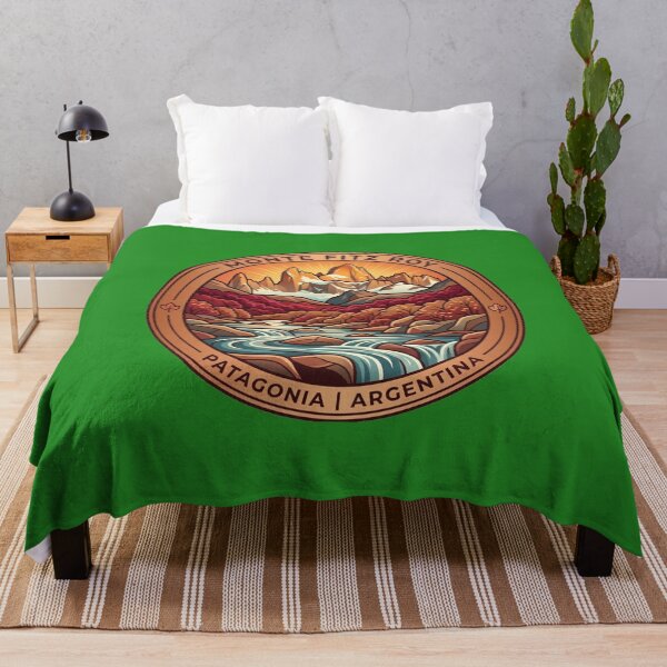 Item preview, Vintage Patagonia Monte Fitz Roy Argentina Mountain Adventure Logo designed and sold by BLUESKY11a.