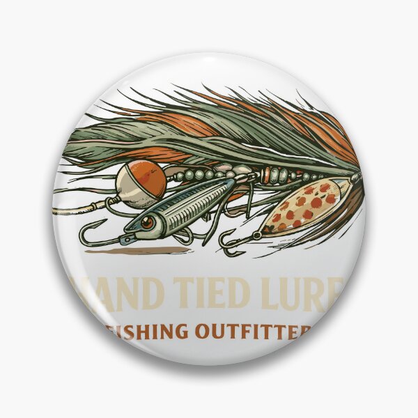 Item preview, Hand Tied Lures Fishing T-Shirt designed and sold by Matinez Pink.