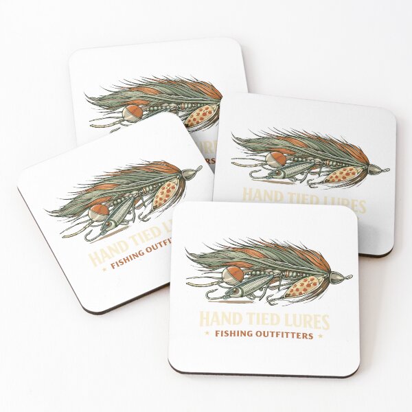 Item preview, Hand Tied Lures Fishing T-Shirt designed and sold by Matinez Pink.