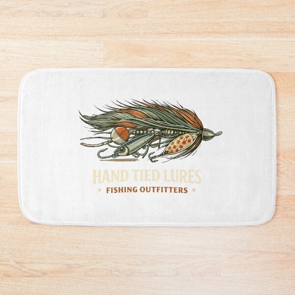 Item preview, Hand Tied Lures Fishing T-Shirt designed and sold by Matinez Pink.