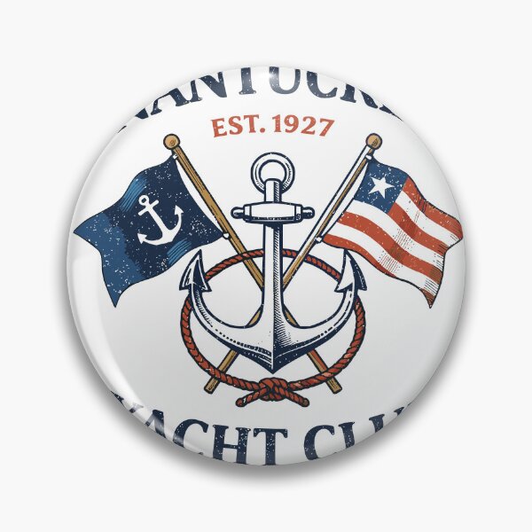 Item preview, Nantucket Yacht Club T-Shirt designed and sold by Matinez Pink.