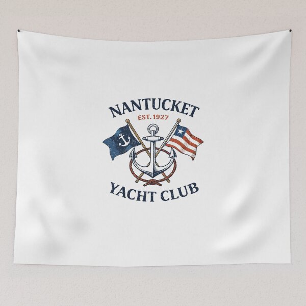 Item preview, Nantucket Yacht Club T-Shirt designed and sold by Matinez Pink.