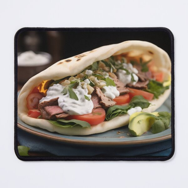 Item preview, Mediterranean Gyro Delight designed and sold by Prachodayat Artworks.